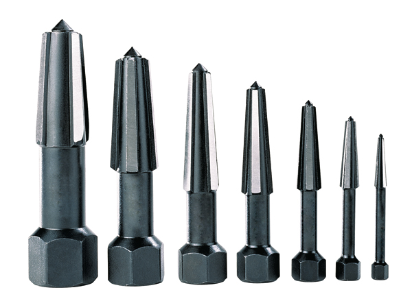 Drill Hog 5-Piece Square Easy Out Screw Extractor Set – Flat Bolt Extractor, Lifetime Warranty