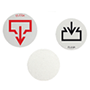 EN 740.1/EN 745.1/EN 747.1 - Label Disks for Oil  Plugs