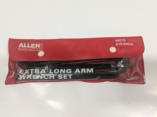 allen key set 616