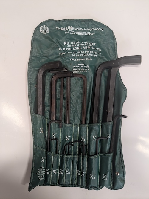allen key set 663L