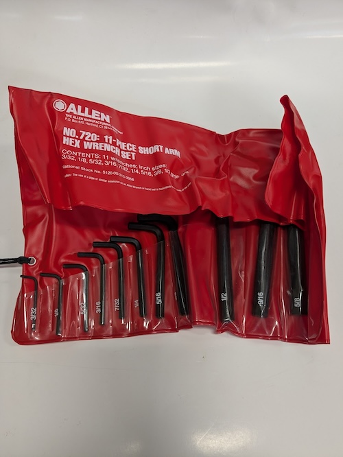 allen key set 720