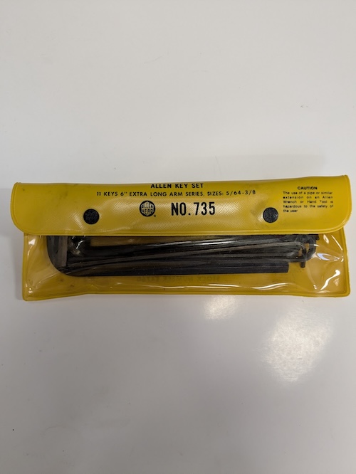 allen key set 735