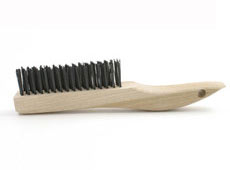 shoe handle brush