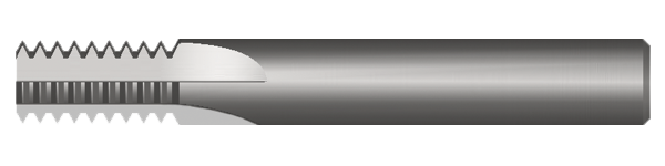 straight flute thread mill