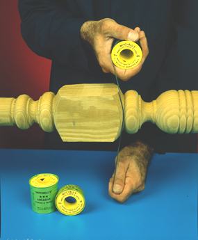 Mitchell Abrasives 49-C Round Crocus Polishing Cord .082 Diameter x 50 Feet 