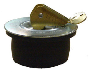 lever type expandable rubber plug