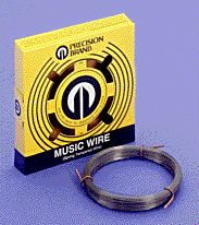 Precision Brand 039-21055 Music Wire, 0.055″ Diameter, 1 lb. Coil, High  Carbon, Spring Tempered, C1085 Steel, 300 KSI Min Tensile Strength, 331 KSI