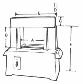 reco bearing heater dimensions