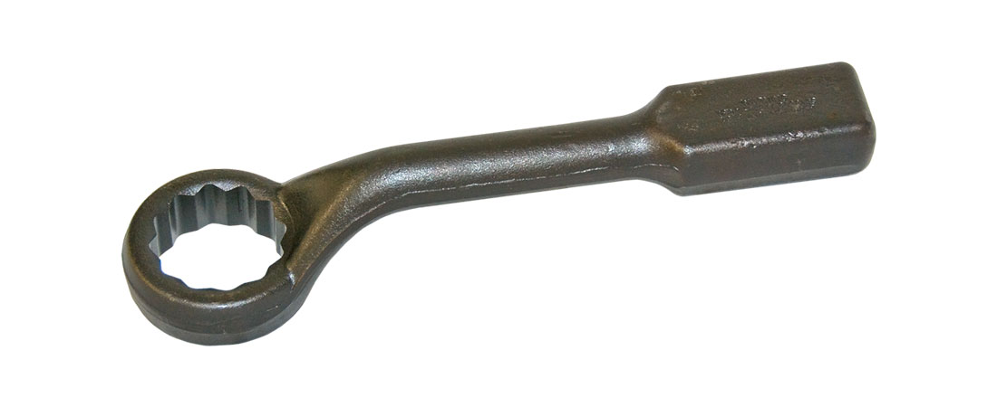 Box End Striking Wrench: 32 mm, 12 Point, Single End