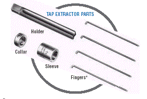 tap extractor parts
